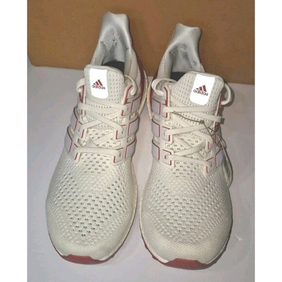 ADIDAS UltraBOOST 1.0 Off White/Red  MEN\'S Size 11.5 New main image 5